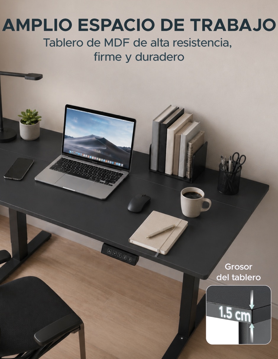 Escritorio armable Titano de madera